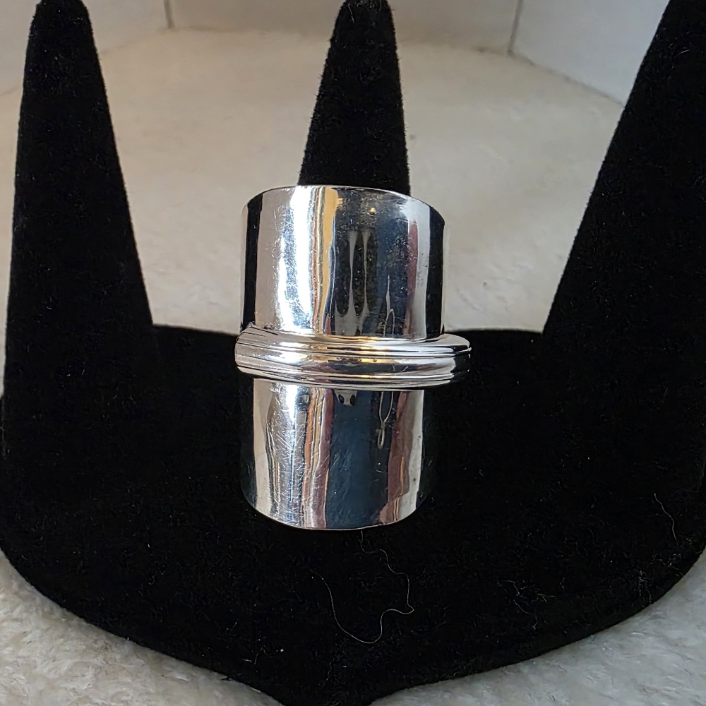 Silver Spoon Ring - image 4
